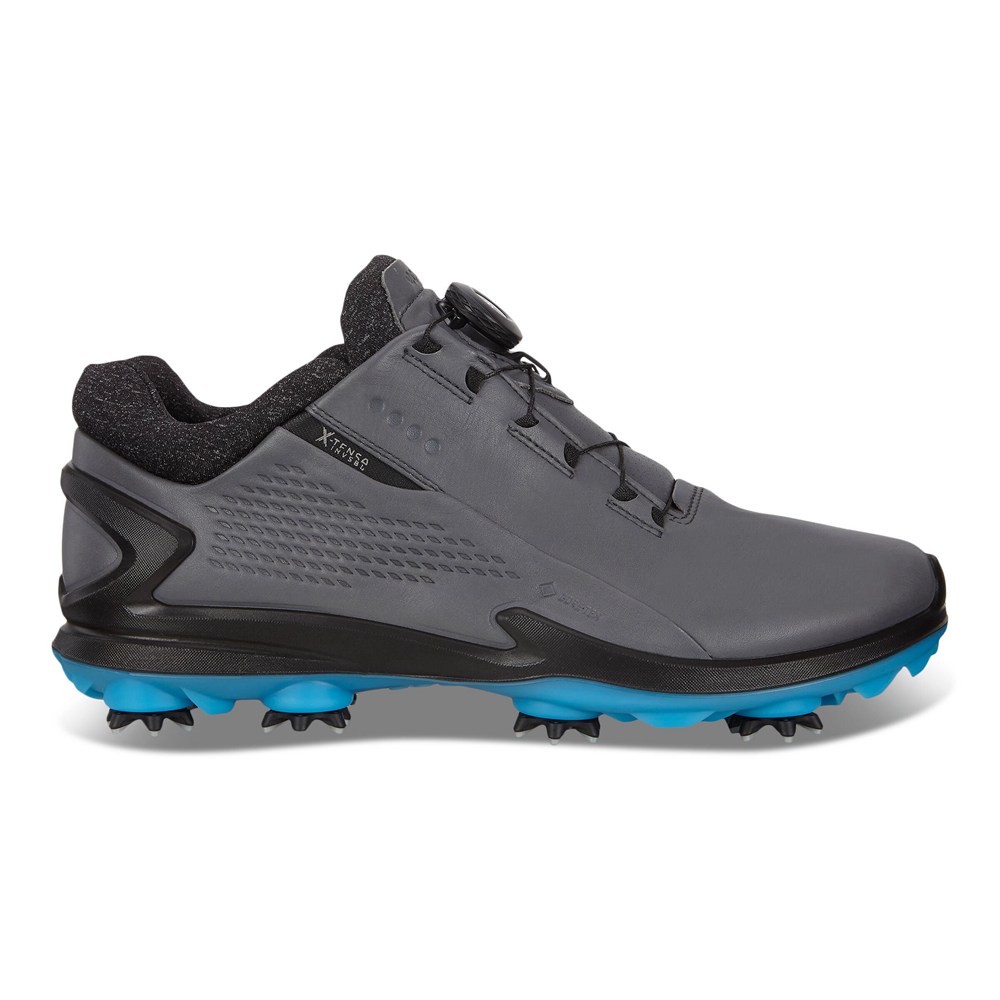 Zapatos De Golf Hombre - ECCO Biom G3 Boa Fit Cleated - Grises Oscuro - QAF185273